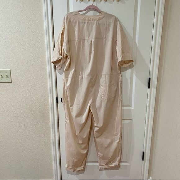 NWOT Free People Oversized Button Down Jumpsuit size XS - Picture 6 of 6